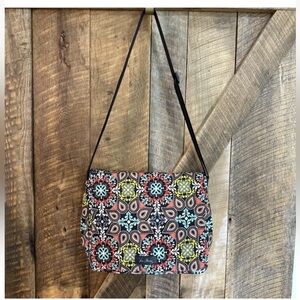 Vera Bradley Sierra Large Backpack Laptop Bag EUC